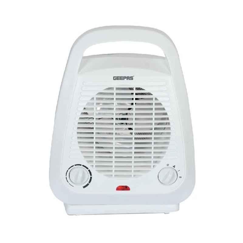 Geepas 2400W White Fan Heater, GFH9518