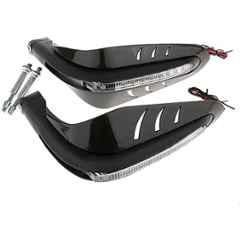 Generic Brush Guards Led Turn Signal Handguard Protector for Bikes