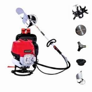 Fenton Krishi FX-50 Prime 2HP 4 Stroke Back Pack Petrol Brush Cutter with Accessories