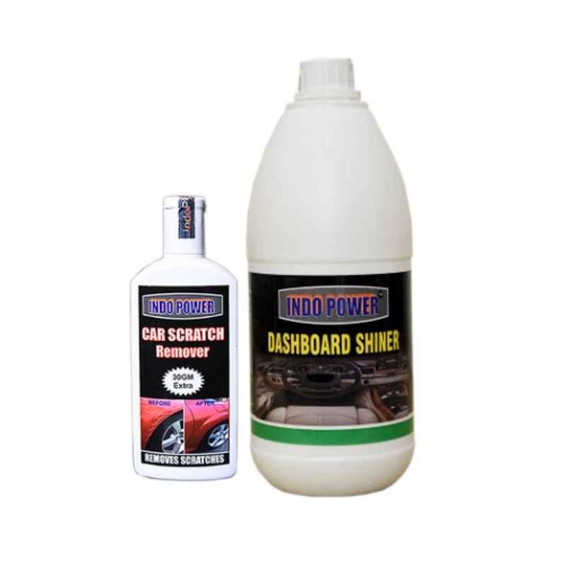 Buy Indopower Ff686 1L Dashboard Shiner & 100g Scratch Remover Combo, AHh688 Online At Price ₹ 1335