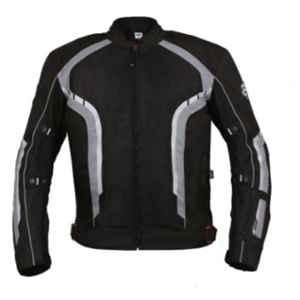 Biking Brotherhood Grey Cordura & Mesh Panel Xplorer Riding Jacket, Size: Large