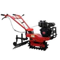 Really 4.82HP 247cc 4 Stroke 150mm Diesel Engine Chain Cultivator with Plough, Hoe, Ridger & Rage Blow Attachement, RAPL-MC-173D