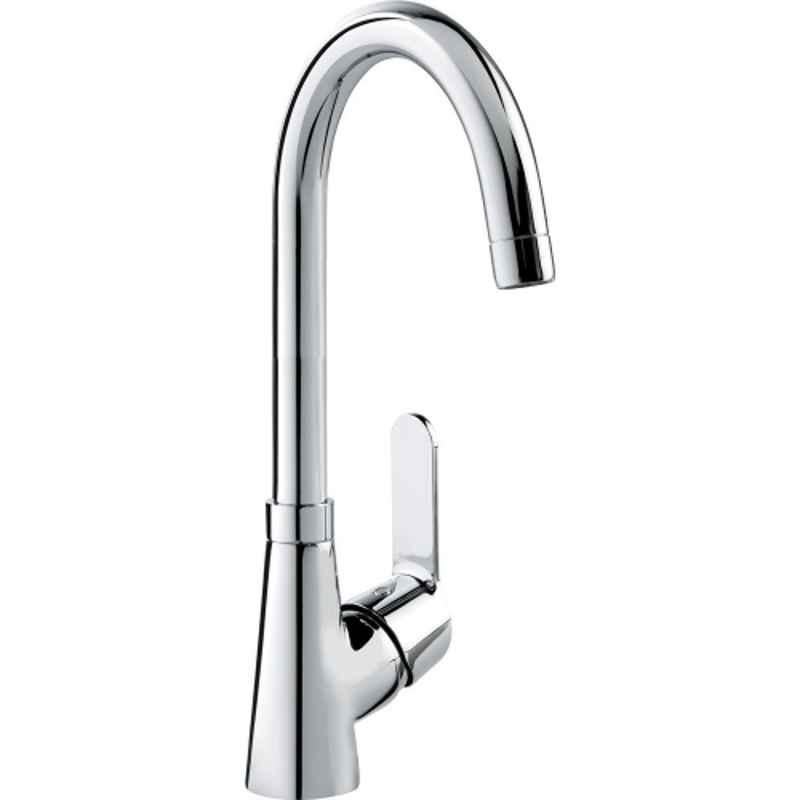 Kludi Rak Peak 1/2 inch Brass Chrome DN15 Single Lever Sink Mixer, RAK18004