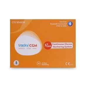 Tracky 14 Days Bluetooth Connected Continuous Glucometer Sensor
