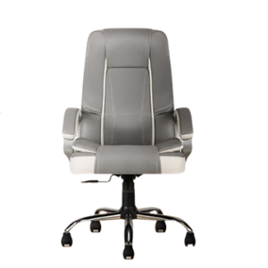 CELLBELL C102 Watson Leatherette High Back White & Grey Ergonomic Chair