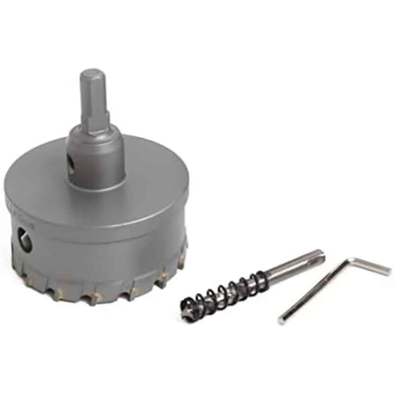 VTOOLS 70mm Tungsten Carbide TCT Hole Saw Cutter with Pilot Drill Bit & Allen Wrench, VT3129