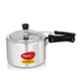 Pigeon 3L Aluminium Induction Base Silver Pressure Cooker with Inner Lid, 12091