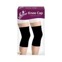 Flamingo Black Knee Cap for Knee Support & Pain Relief, Size: Large