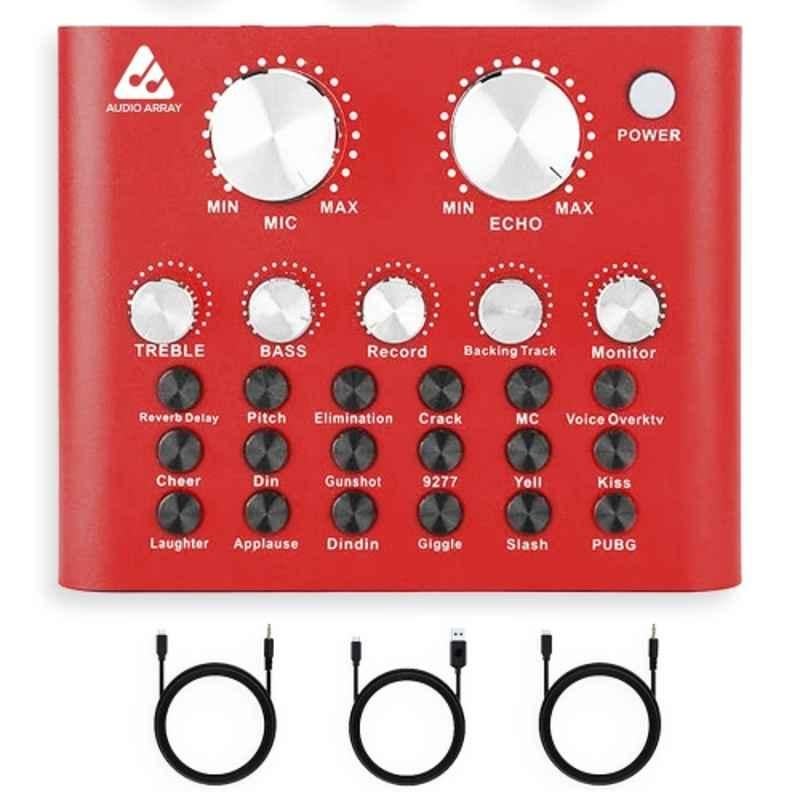 Audio Array 20kHz USB & Bluetooth V8 Streaming Console for Streaming, Podcasting, Gaming & Singing, AI-12