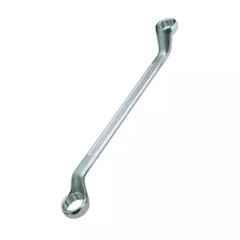 Kendo EBR6000028 6x7mm CrV Chrome Plated Silver Double Ring Ended Spanner