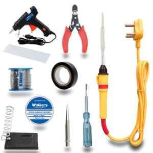 Walkers Electric 10 in 1 Soldering Equipment Tool Machine Kit with Flux Paste & Wire, WK0046