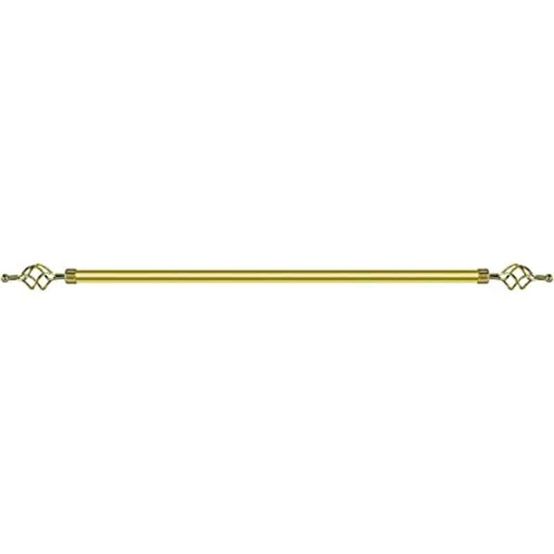 Robustline Roman 110x200cm Stainless Steel Gold Adjustable Curtain Rod