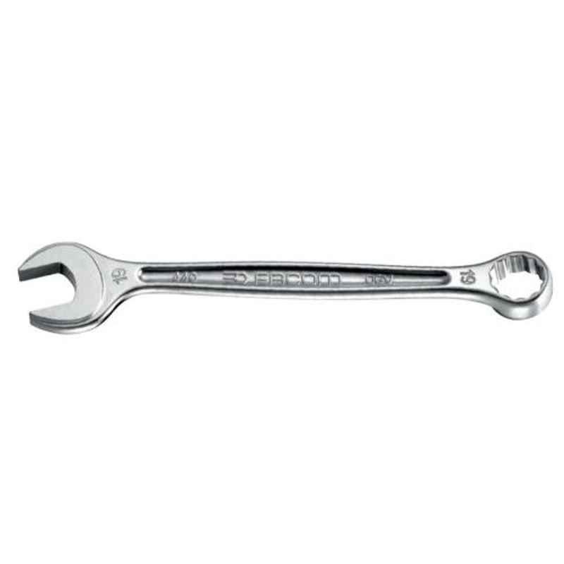 Facom 4mm Satin Chrome Finish Combination Wrench, 440.4H