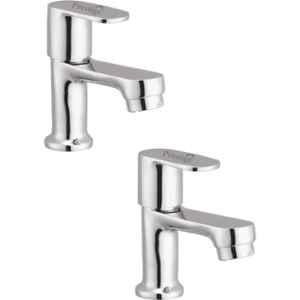 Prestige Ocean Brass Chrome Finish Pillar Cock (Pack of 2)