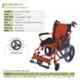 Easycare Portable Aluminium Wheelchair, Weighing Capacity: 100 kg, EC863LABJ16
