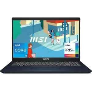 MSI B13M-291IN Modern 15 Star Blue Thin & Light Laptop with Intel Core i5 13th Gen 1335U/8GB/512GB SSD/Windows 11 Home & 15.6 inch Display, 9S7-15H114-291