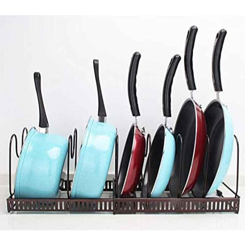 Rubik 12 inch Iron Kitchen Pot & Pan Organizer