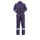 Club Twenty One Workwear FR-1001 Men Pyrovatex Treated Flame Resistant FR High Visibility Coverall Boiler Suit, Size: L