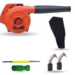 Hillgrove 800W Plastic Red Electric Air Blower with Carbon Brushes & 2 in 1 Screwdriver, HGCM1072