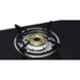 Blueberry's Zion 3 Burners Black Manual Ignition Glass Top Gas Stove