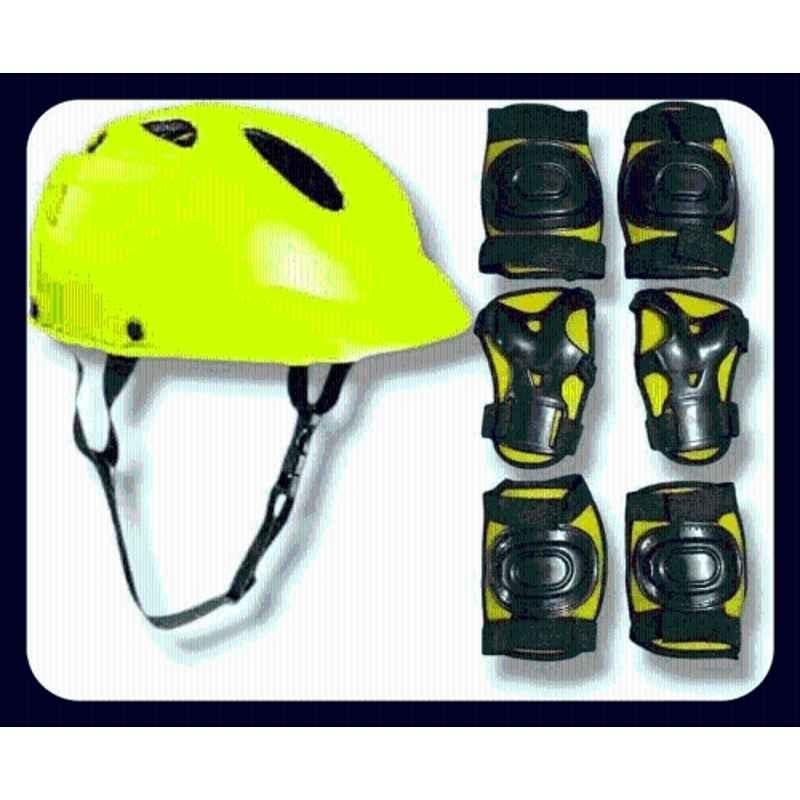 STYRKR Blue Protective Set for Cycling Skateboard Skating Scooter Age 6 to 14 Year Skating KitKIT-179