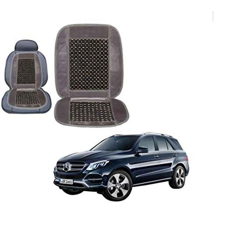 Kozdiko Wooden Bead Seat with Grey Velvet Border for Mercedes Benz GLE-Class