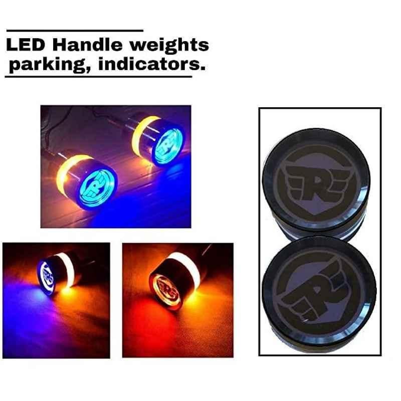 AOW Bike Handle Bar End Light Universal for All Bikes v-176