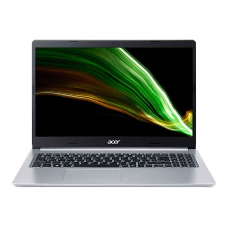 Acer Aspire 5 A515-45 AMD Ryzen 7 5700U/8GB DDR4 RAM/512GB SSD/AMD Radeon Graphics/15.6 inch FHD Display Pure Silver Laptop, NX.A84SI.003