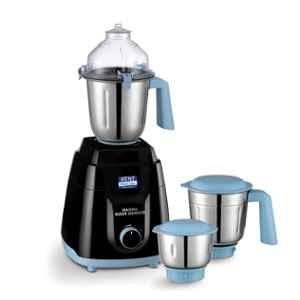 Kent Maxima 750W Stainless Steel Black Mixer Grinder with 3 Jars, 116115