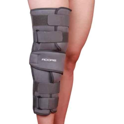 Buy Adore Nylon Grey Ador Knee Immobilizer, AD-408, Size: L Online At Best  Price On Moglix