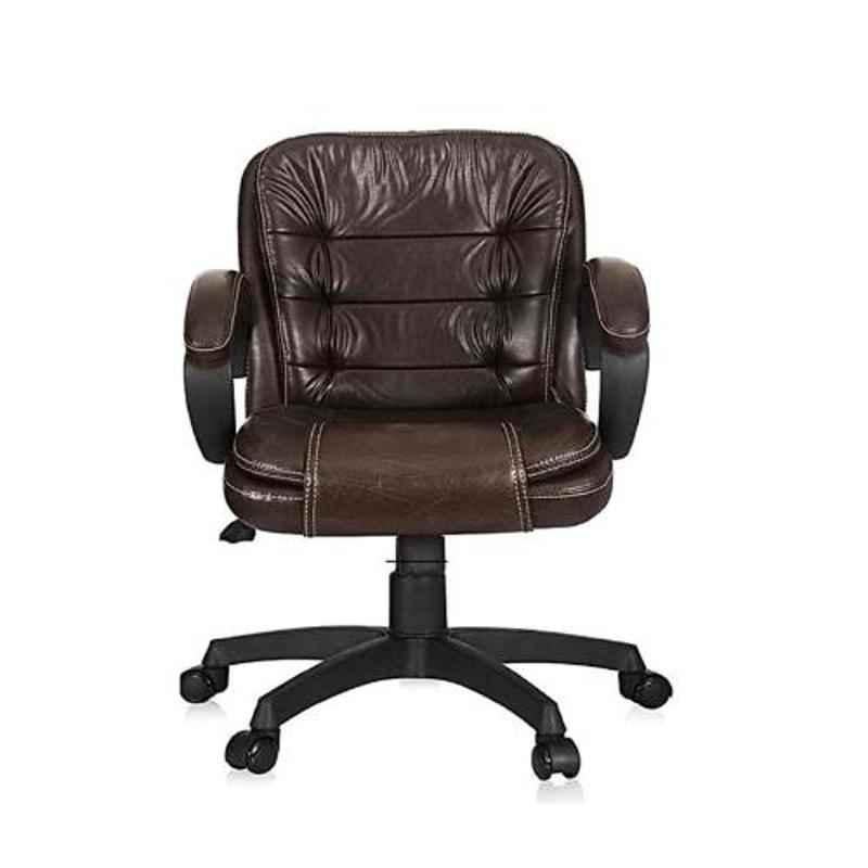 Dicor Seating DS45 Seating Leatherite Brown High Back Premium Office Chair