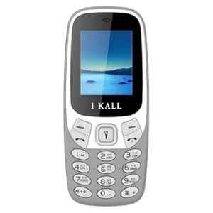 I Kall K74 1.8 inch 1000mAh Silver Feature Phone with FM Radio, Bluetooth & MP3