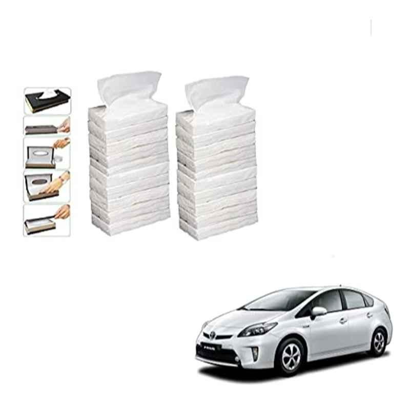 Kozdiko 100 Pulls Dispenser Box Refiller Tissue Paper with 200 Sheets for Toyota Prius (Pack of 20)