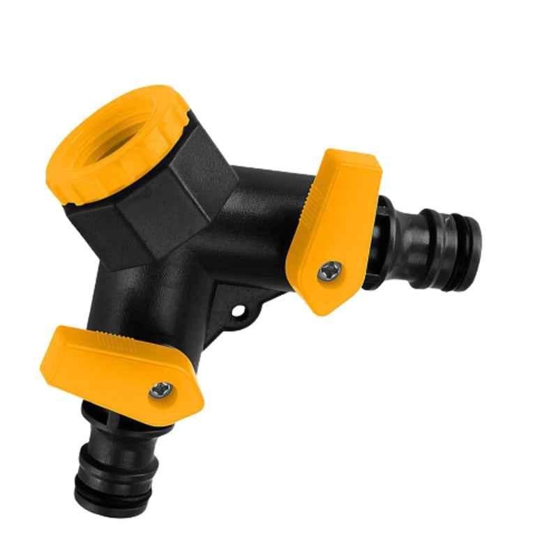 Tolsen 1/2 inch ABS & PP Y-Switch Coupling with Swivel, 57116