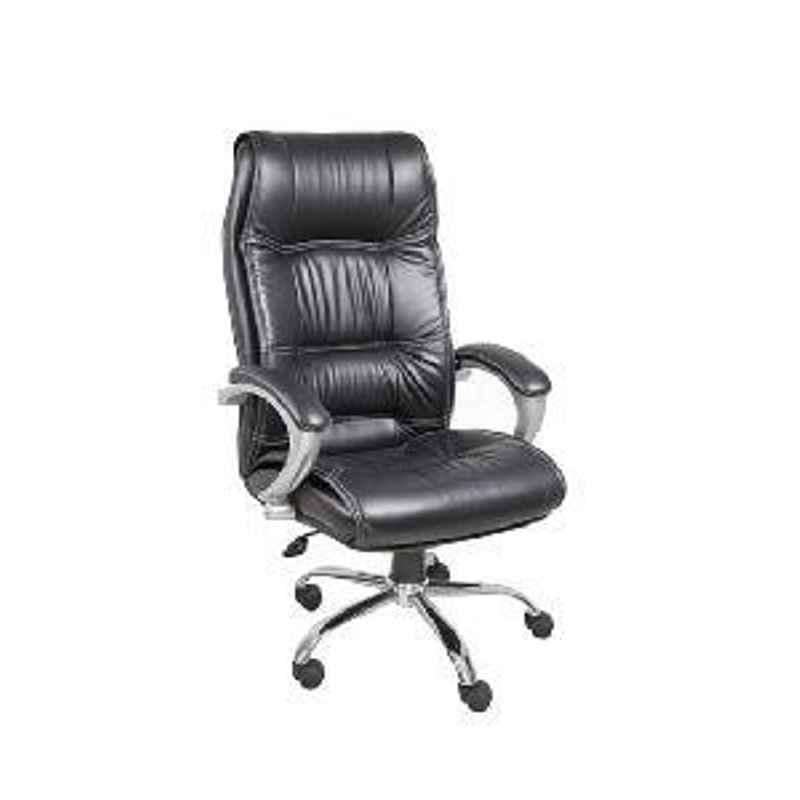 Divano High Back Leatherette Black Executive Chair (Pack of 2)