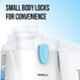 Havells Rigo 500W White & Blue Juicer Mixer Grinder with 2 Jars, GHFJMBUB050