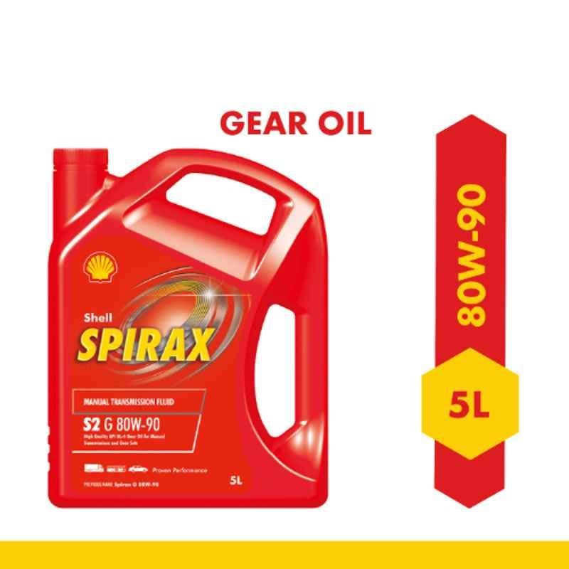 Shell 5L Spirax S2 G 80W-90 API GL-4 Gear Oil
