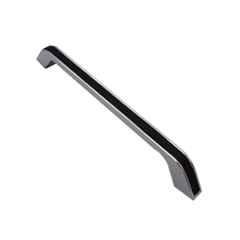 RAB Hand Zeep 224mm Zinc Black Finish Drawer Pull Handle (Pack of 4)