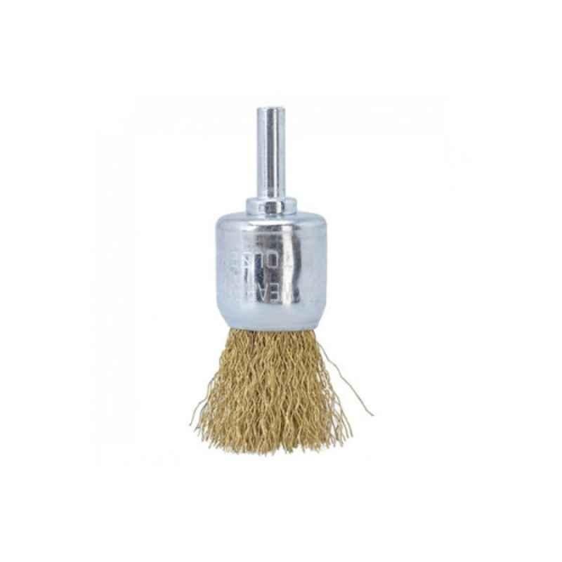 Tolsen 24mm Industrial Wire End Brush with Shank, 77546