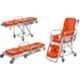 Wellsure Healthcare Aluminium Ambulance Stretcher Cum Wheelchair, WSH-1458