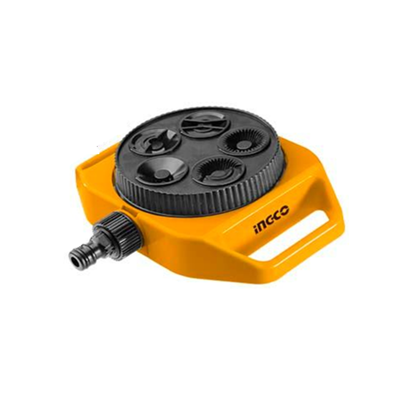 Ingco HPS33061 3/4 inch 5 in 1 Plastic Turret Sprinkler