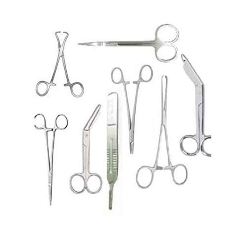 Forgesy 8 Pcs Stainless Steel Surgical Instrument Set, SUNX10