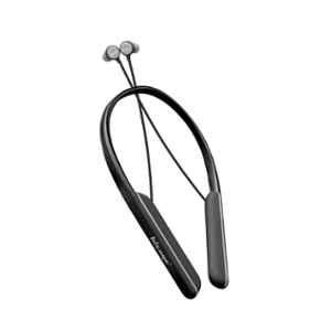 Hitage Grey Wireless Bluetooth Neckband Earphone with 82hr Music Time, NBT-6586+