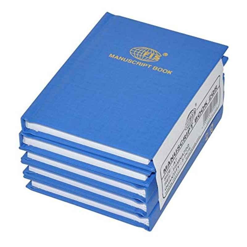 FIS 5 Pcs A7 96 Sheets Manuscript Notebook Set, FSMNA72Q
