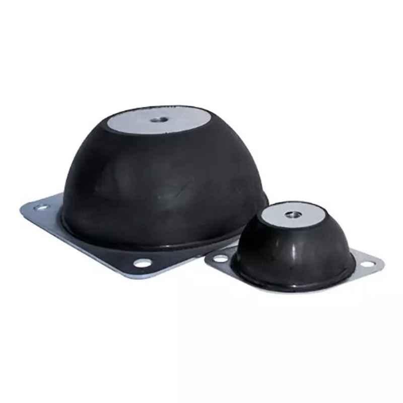RS Pro SCM M12x150mm Round Anti Vibration Mount with 50 Compression Load, 1263905