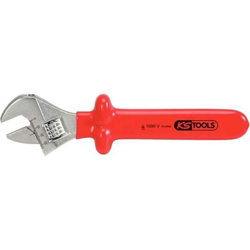 KS Tools 30mm CrV Steel Matt Insulated Adjustable Spanner, 117.1253