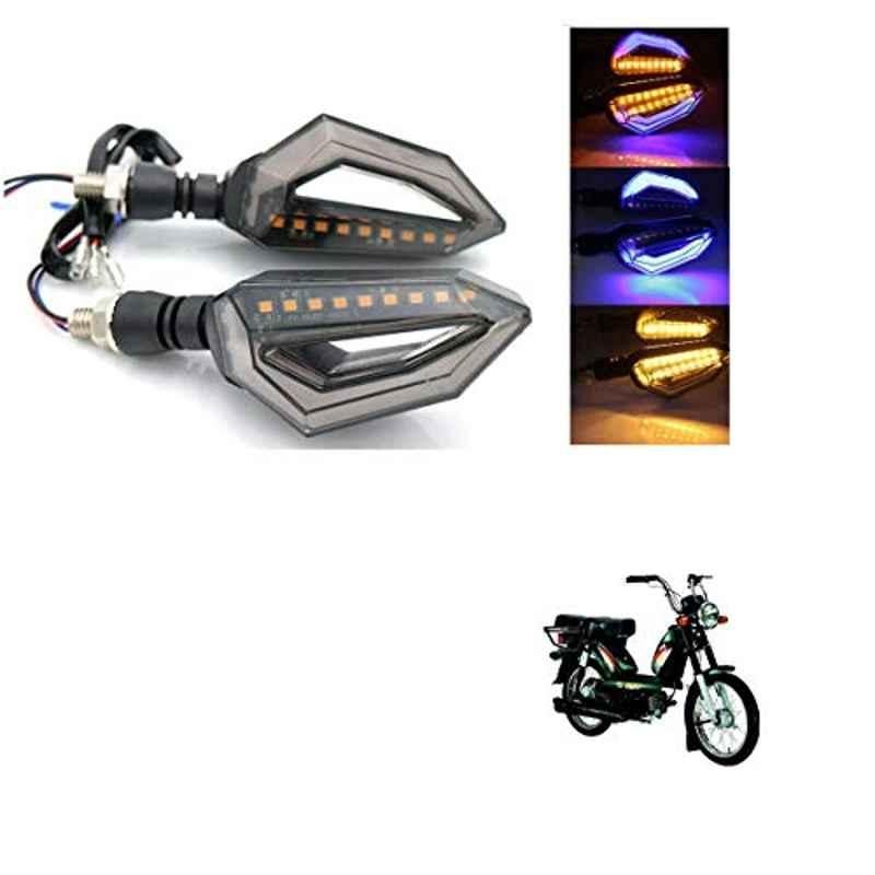 Buy Kozdiko Pcs Bike D Shaped LED Front Rear Side Turn