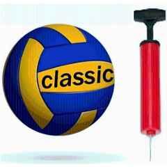 Singhals Volleyball with Pump Volleyball, Size: 5 Volleyball, Size: 5 (Standard)