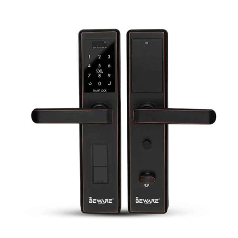 Beware Zinc Alloy Smart Digital Door Lock with PIN, RFID Card & Mechanical Key Access, BW-SHLA