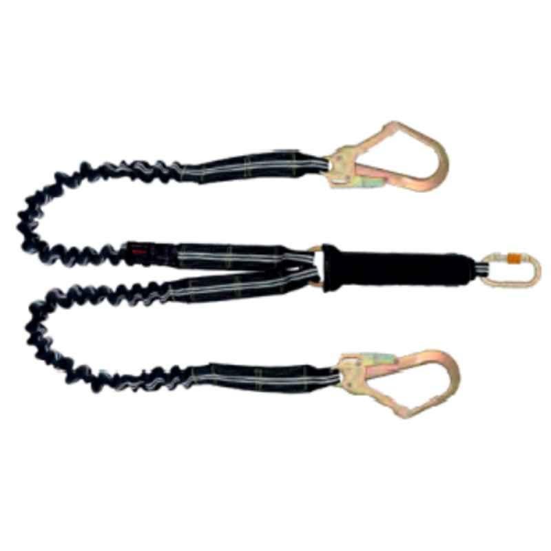 Karam Flanil 2m Flame Resistant E.A. Forked Expandable Fall Arrest Lanyard, PN 371(FR)